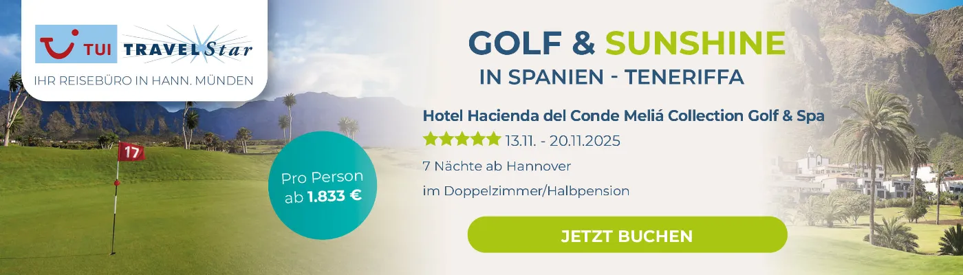 Reisebüro Ideal Golfreise Spanien