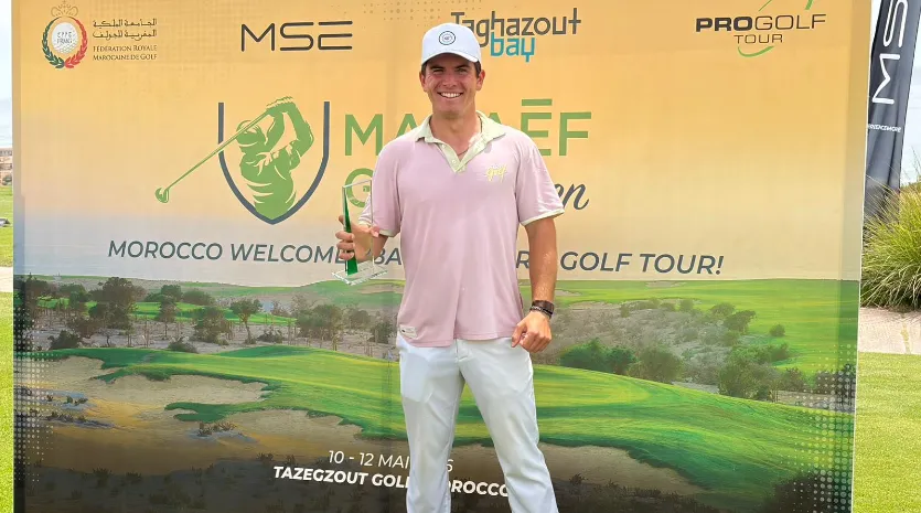 Frederik Eisenbeis gewinnt die Madaëf Golfs Open