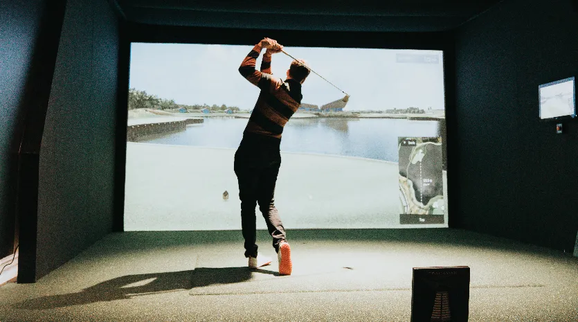 Neue RUFF Indoor-Golfanlage in Dreieich bei Frankfurt