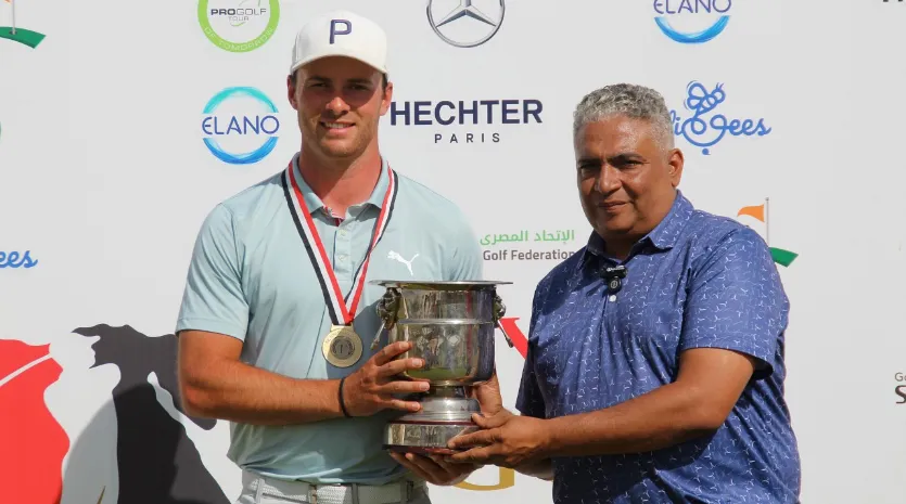 Nicolas Horder überzeugt im Finale der Red Sea Egyptian Classic