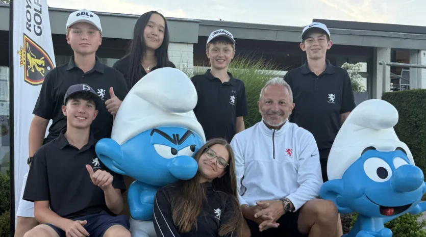 Hessisches Golfteam bei der Belgian International Golf Championship U14