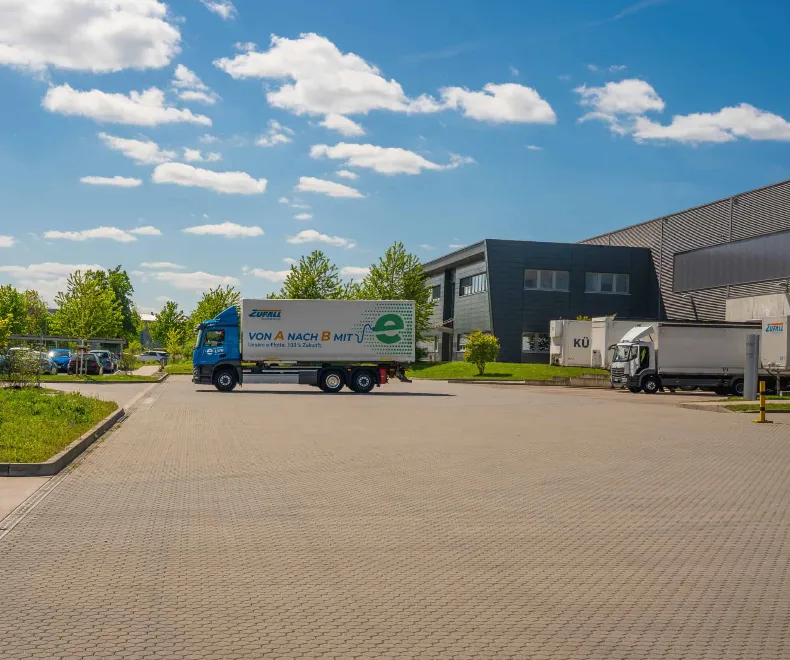 E-Flotte bei Zufall für eine nachhaltige Logistik