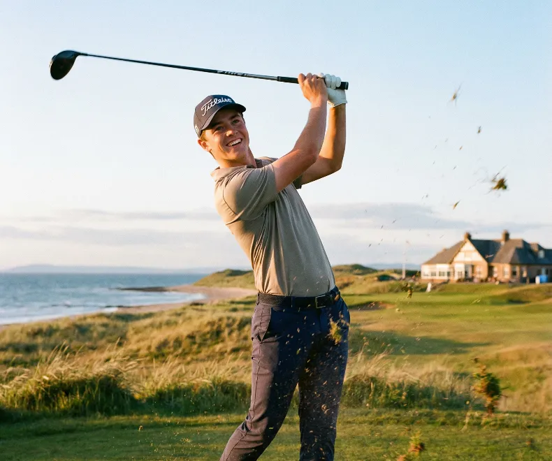 Ein perfekter Schwung –  Ein perfektes Lächeln