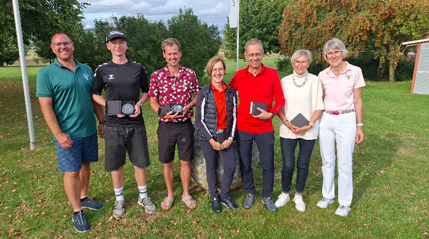 Da sind die Sieger der Einzel-Clubmeisterschaften in Einbeck