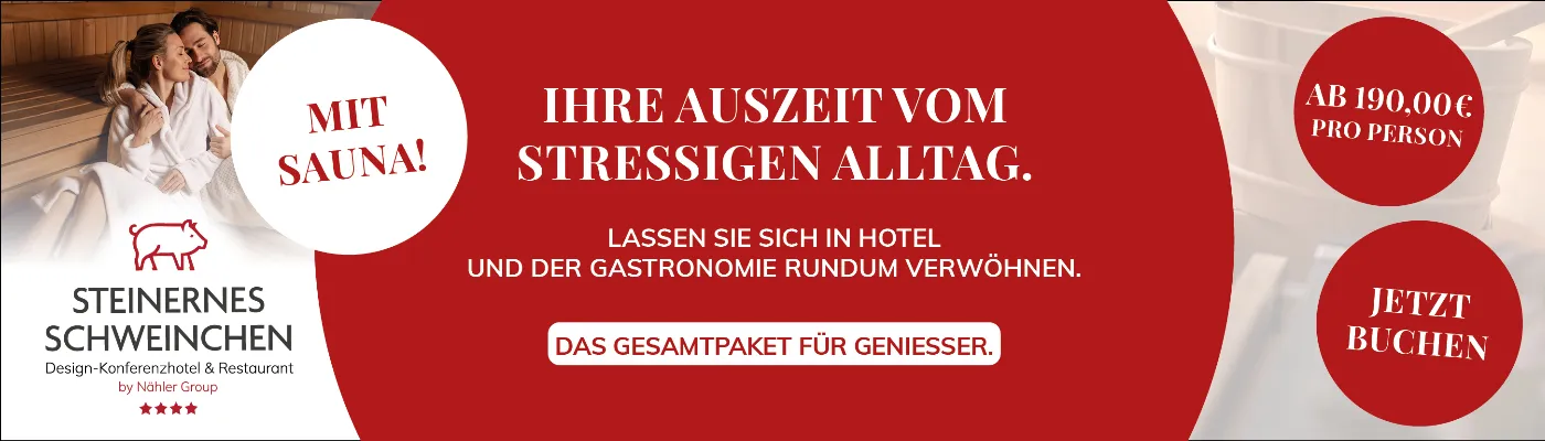 Steineres Schweinchen Auszeit