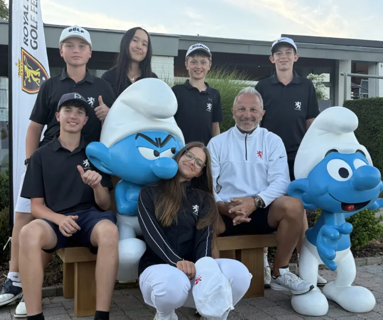 Hessisches Golfteam bei der Belgian International Golf Championship U14