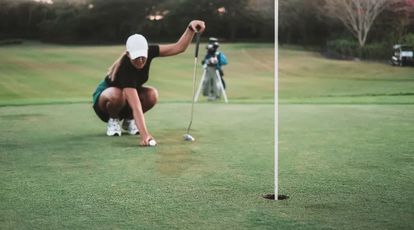 Wie das Golfloch zu seiner Größe kam