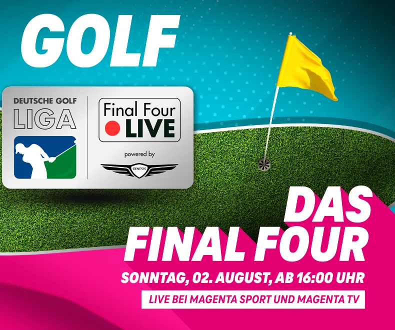 Final Four der Deutschen Golf Liga live im Fernsehen
