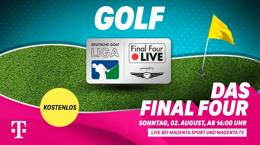 Final Four der Deutschen Golf Liga live im Fernsehen