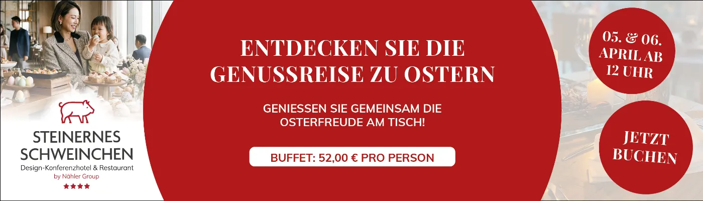 Steineres Schweinchen Ostern