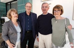  Sie lieben den Golfsport (v.l.): Heidemarie und Dr. Rolf Sachse, Hans und Angelika Fuchs.