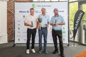 Mark Steckmann, Marcel Haremza und Michael Dunwoodie