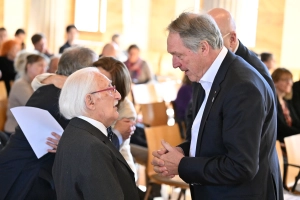 Dr. Leon Weintraub mit Prof. Dr. Axel Schölmerich
