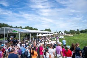 Der Ausblick von der Garden Lounge