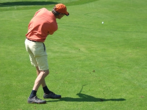 Hans-Michael Zollner bei einer präzisen Annäherung