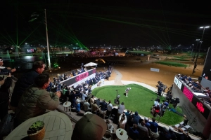 Jon Rahm am ersten Abschlag