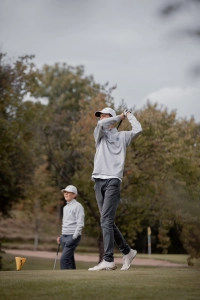 Jannis Hüge und Henry Ruge vom Golfclub Kassel