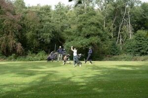 Die Teams spielten auf jeweils 9-Loch im 2er Scramble