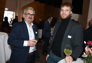 Im Einsatz für die vielfältigen Interessen Nordhessens (v.l.): Christian Strube und Pascal Vaupel (beide Wirtschaftsförderung Region Kassel).