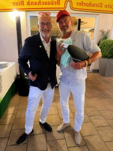 Jan Pawlewitz zusammen mit Manfred Bender