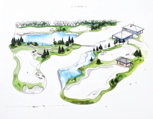 Golfplätze gehen mit dem Wandel der Zeit. Reagieren auf die Bedürfnisse ihrer Spieler, auf Umweltfaktoren und suchen nach Lösungen, um Layout, Taktik und Natur zu vereinen.  