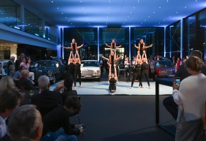 Die Sportakrobaten des KSV Baunatal zogen das Publikum mit einer fantastischen Show in ihren Bann. 