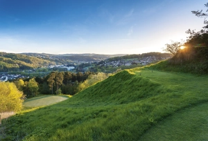 Ein Golfplatz erbaut auf einer ehemaligen Bergwerk Grube: Das gibt es wohl nur beim GC Lüderich